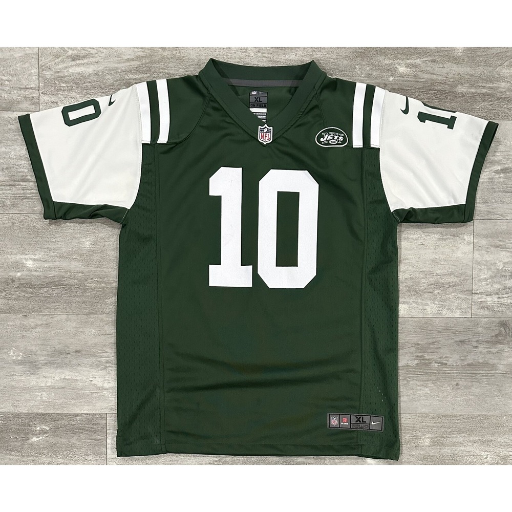 Nike NFL New York Jets Santonio Holmes #10 Football Jersey Youth XL Womens S